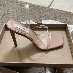 Steve Madden Gracey Clear Heel